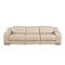 Homeroots 103" Beige Italian Leather Reclining USB Sofa 632894 - alternate 1