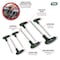 Performance Tool 7 pc. T-Handle Star Driver Set, T10-T40, Torx, Chrome W1713 - alternate 4