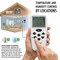 Iliving Silver 1200 CFM 16 in. Gable Mount Smart Remote Shutter Exhaust Fan with Thermostat, Humidistat ILG8SF16VC - alternate 4