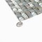 Apollo Tile Blue Gray 11.7 in x 11.7 in Glass, Resin Glossy Floor and Wall Mosaic Tile 4.75 sqft/case, 5PK APLBDA881546A - alternate 2
