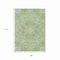 Homeroots 8' X 10' Artichoke Green And Ivory Medallion Washable Indoor Outdoor Area Rug 617452 - alternate 6