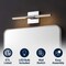 Jonathan Y McKenna 16.25" Modern Minimalist Dimmable Integrated LED Metal Wall Sconce, Chrome JYL7039A - alternate 6