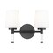 Z-Lite Henri Matte Black 2 Light Vanity 7700-2V-MB - alternate 2