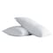 Homeroots Set of Two White Linen King Pillowcases 520689 - alternate 2