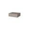 Homeroots 5" Gray Wood One Drawer Floating Nightstand 546183 - alternate 7