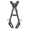 Msa Safety V-Fit Fall Protection Harness, XL, 400 lb, Quick-Connect Chest/ Quick-Connect Leg Straps 10252207 - alternate 3