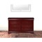 Homeroots 57" Brown Solid Wood Double Dresser 374204 - alternate 4