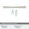 Amerock Pailou 5-1/16 inch (128mm) Center-to-Center Satin Nickel Cabinet Pull, 25PK 25VMP37323G10 - alternate 3