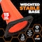 Xpose Safety 36 Inch Multipurpose PVC Orange Traffic Cone with 6in & 4in Reflective Collars, 15lb base OTC36-64-15L-1-X - alternate 4