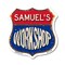 Signmission Samuel's Workshop, 6 Inch X 6 Inch, Plastic Sign SHI-P-6-489-SAMUEL - alternate 1