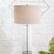 Jonathan Y Collins 29" Glass LED Table Lamp, Clear/Chrome JYL2004A - alternate 5