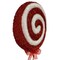 Youngcraft Red/White 3D Christmas Candy Cane Swirl Table Decor ST30-SW - alternate 2