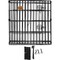 Kennelmaster 36'' H. x 24'' W. Black Steel 8-Panel Exercise Pen EX8PEN3624 - alternate 2