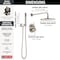 Delta Modern: Monitor 14 Series Shower with Raincan, Hand Shower & Rough Valve 342702-SP - alternate 4