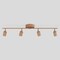 Vidalite Shura Warm Brown 4-Light Track Light with Rotatable Heads, Integrated LED, 3000k, 2240 Lumen CE1059868 - alternate 3