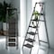 Wrightmaster 5.3 ft. Steel Lightweight Step Ladder, 11 ft. Reach, with Tool Platform 300 lb. Load Capacity Black ZOR-GJ6BT1 - alternate 3