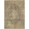 Homeroots 10' X 14' Brown And Beige Medallion Washable Indoor Outdoor Area Rug 616453 - alternate 4