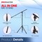 Promaster Tripod Microphone Stand, Portable, Adjustable Gooseneck, Lightweight Boom, Black PRMSMIHL - alternate 2