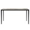 Leisuremod Avo Modern Dining Table - Black Aluminum Base with Sintered Stone Top ATBL-62DGR-S - alternate 4
