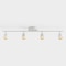 Vidalite Shura White 4-Light Track Light with Rotatable Heads, Integrated LED Bulbs, 3000k, 2240 Lumens CE1008572 - alternate 1