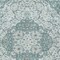 Homeroots 3' X 5' Teal Blue And Ivory Medallion Washable Indoor Outdoor Area Rug 617467 - alternate 5