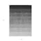 Homeroots 5' X 8' Black And Ivory Ombre Washable Indoor Outdoor Area Rug 595788 - alternate 5