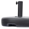 Homeroots Black Heavy Duty Plastic Umbrella Base 370595 - alternate 3