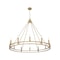 Z-Lite Dennison 12-Light Chandelier, 47.5 in W, Signature Brass 4005-12SBR - alternate 4