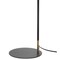 Jonathan Y Eugenio 58.5" Metal LED Floor Lamp, Black/Brass Gold JYL6117A - alternate 7