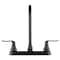 Dura Faucet Used For Kitchen Single Piece 8 Deck Mount Matte Black12 JSpout DF-PK330HLH-MB - alternate 3