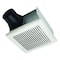 Broan-Nutone Ceiling Bathroom Fan, 110 cfm cfm, 4 in Duct Dia., 120V AC, Without Light A110 - alternate 2