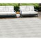 Homeroots 9' X 12' Ivory And Beige Geometric Washable Indoor Outdoor Area Rug 577059 - alternate 1