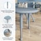 Flash Furniture Commercial Half-Moon Adjustable Height Classroom Activity Table-Dusty Blue-65x35 YU-YCX-004-2-MOON-TBL-DSTYBL-GG - alternate 5