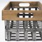 Homeroots Set of Two 19" Gray Metal Basket, 2PK 392147 - alternate 3