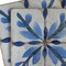 Homeroots 4" x 4" Blue Vinyl Arabesque Peel And Stick Removable Tiles 628722 - alternate 3