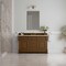 James Martin Vanities Brookfield 60 in. Single Vanity, Honey Oak w/ 3 CM Victorian Silver Silestone Top 547-V60S-HNO-3VSL - alternate 5