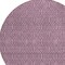 Homeroots 8' Eggplant And Ivory Round Geometric Washable Indoor Outdoor Area Rug 595639 - alternate 2
