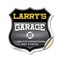 Signmission Larry's Garage I Can Fix Everything But Stupid, 18 Inch X 18 Inch, Vinyl Decal SHI-D-18-490-LARRY - alternate 1