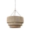 Troy Lighting Reza 1 Light Chandelier, Patina Brass, 24 In x 31.75 In F5924-PBR - alternate 1