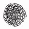 Us Weight 1.5" x 10' Black Plastic Safety Chain ft. SunShield UV Resistant Technology U2410 - alternate 1
