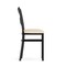 Flash Furniture HERCULES Black  inX in Back Metal Restaurant Chair - Tan Vinyl Seat, 2PK 2-XU-6FOBXBK-TNV-GG - alternate 4