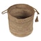 Homeroots 19" Tan Jute Basket 704880 - alternate 1