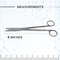 A2Z Scilab Mayo Dissecting Scissors 8 Inches, Straight Blades, Stainless Steel A2Z-ZR1143 - alternate 4