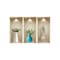 Homeroots Set of Three Asa Faux Niche 3D Peel and Stick Wall Decals, 3PK 565378 - alternate 1
