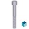 Siemens mounting screw kit comprises 4 screws metric thread accessory for: plug-in 3VA9603-0SS10 - alternate 2