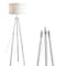Jonathan Y Arliss 60" Surveyor's Tripod Metal/Crystal LED Floor Lamp, Chrome JYL2081A - alternate 3