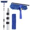 Bison Life 2-in-1 Window Cleaning Squeegee Kit with 4-12 Ft Telescopic Pole, 2 Washer Sleeves Included BLZ-EXHSQ-SET-12-1 - alternate 1