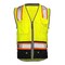 Dome75 DYNAMIC Series Heavy Duty Economy Contrast Black Bottom Vest with MUL System & ProPocket MD DV3525 - alternate 1