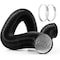 Ipower HealSmart 3in 16 Ft Aluminum Ducting Flexible, Heavy-Duty Four-Layer Protection with 2 Duct Clamps,  GLDUCT3X16CPVCBLK - alternate 1