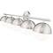 Z-Lite Realm Sphere 5 Light Vanity, Brushed Nickel/Matte Opal, 40 In W x 9.75 In H 7517-5V-BN - alternate 4